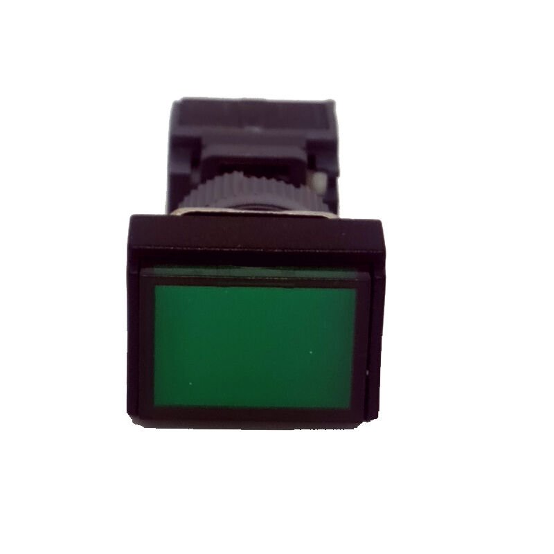 16MM DİKDÖRTGEN BUTON YEŞİL