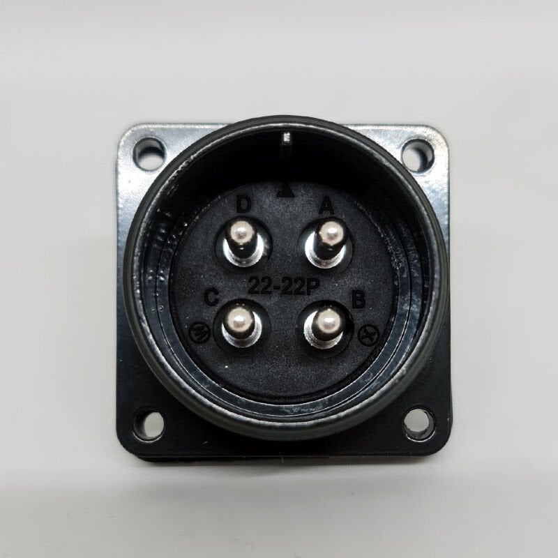 FANUC MOTOR TARAFI ASKERİ TİP SOKET 22-22P